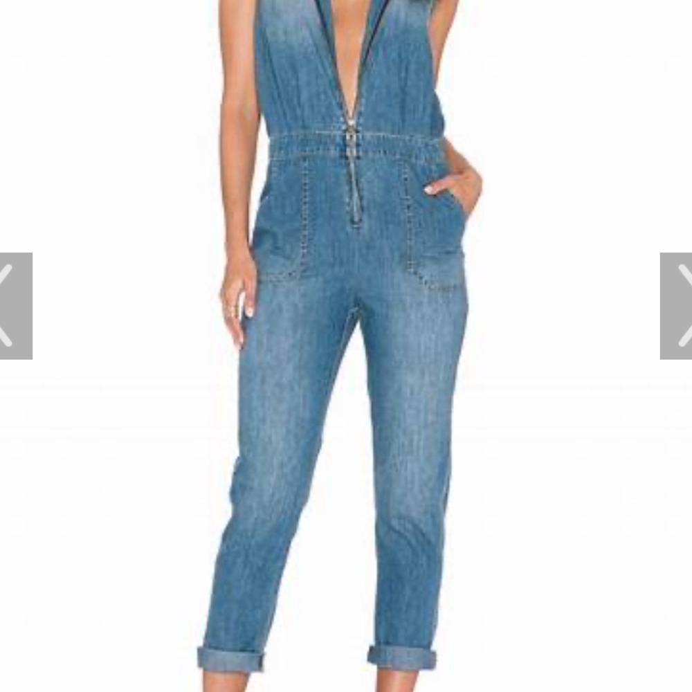 Current/Elliott The Flight Suit Tanker jumpsuit